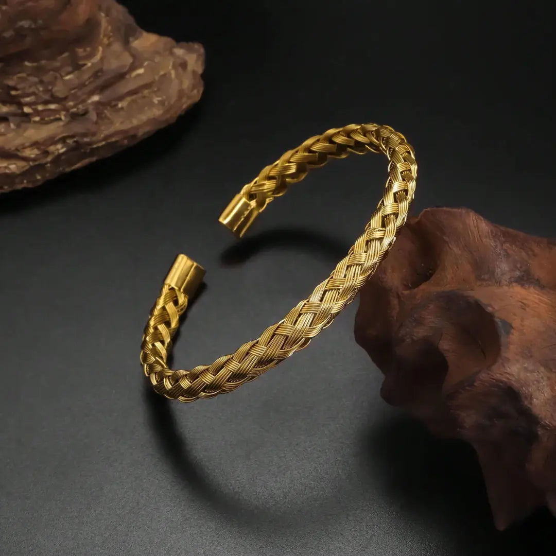 Wire Woven Bangle